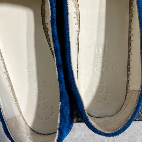 Like New Gorgeous Chanel espadrilles size 7.5 (38 EU) *100% Authentic* - Picture 7 of 11